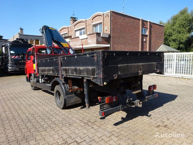 MAN 9.150 - Flatbed+crane - Camion platformă, Camion cu macara: Foto 4 MAN 9.150 - Flatbed+crane - Camion platformă, Camion cu macara: Foto 4