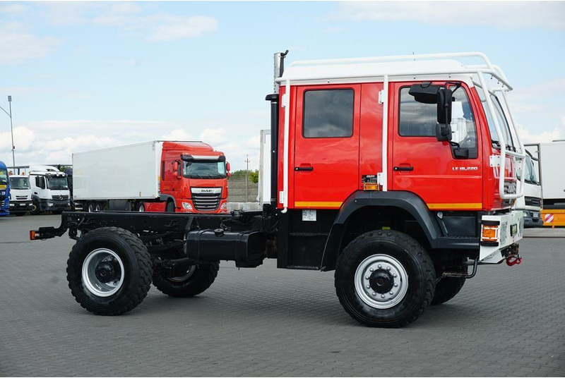 MAN LE 220 / 4 X 4 / DOKA / DO ZABUDOWY / KAMPER - Camion şasiu: Foto 4 MAN LE 220 / 4 X 4 / DOKA / DO ZABUDOWY / KAMPER - Camion şasiu: Foto 4