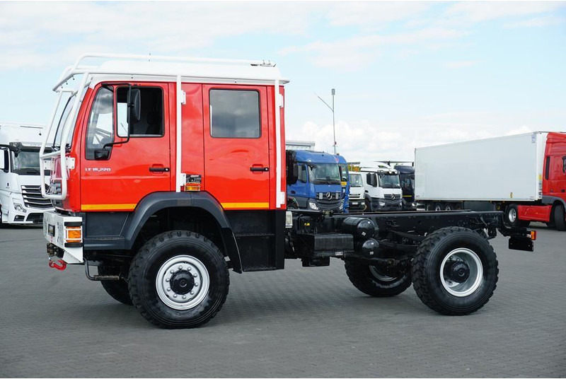 MAN LE 220 / 4 X 4 / DOKA / DO ZABUDOWY / KAMPER - Camion şasiu: Foto 3 MAN LE 220 / 4 X 4 / DOKA / DO ZABUDOWY / KAMPER - Camion şasiu: Foto 3