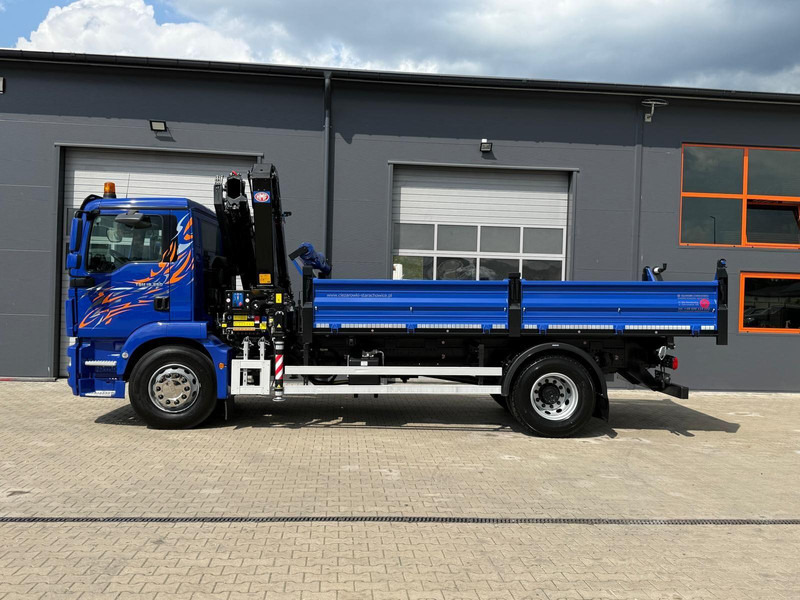 MAN MAN TGM TGL TGS 18.250 // E6 // wywrotka + HDS HMF z pilotem // - Camion basculantă: Foto 5 MAN MAN TGM TGL TGS 18.250 // E6 // wywrotka + HDS HMF z pilotem // - Camion basculantă: Foto 5