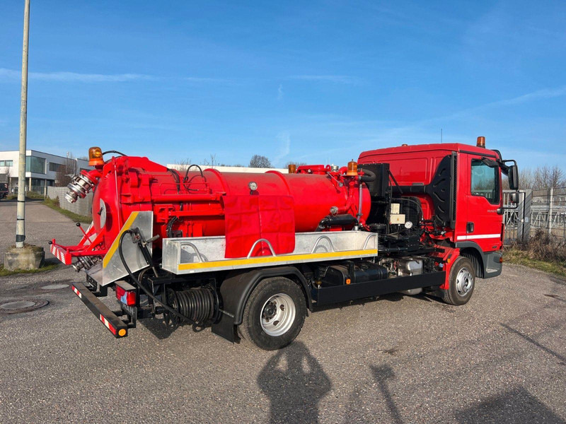 MAN TGL 10.180 Suction & pressure & rinsing truck - Maşină pentru vidanjări: Foto 4 MAN TGL 10.180 Suction & pressure & rinsing truck - Maşină pentru vidanjări: Foto 4