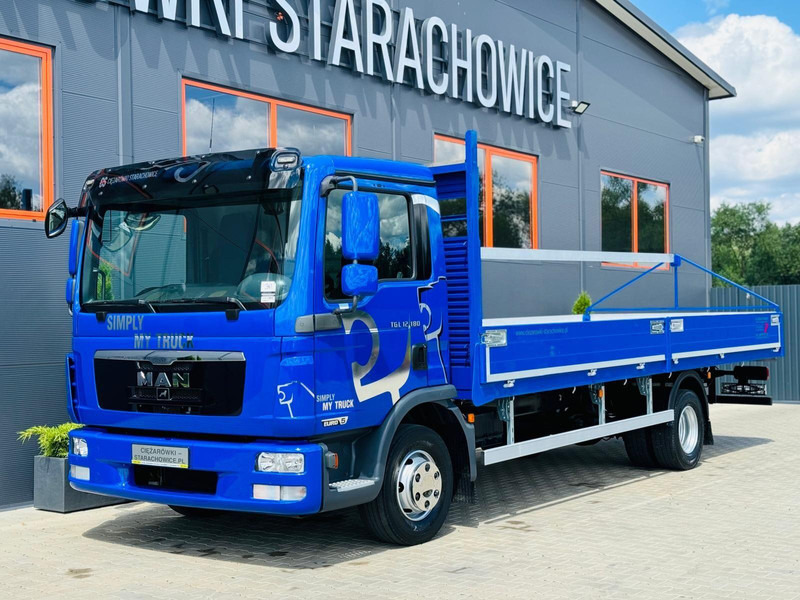 MAN TGL 12.180 - Camion platformă: Foto 1 MAN TGL 12.180 - Camion platformă: Foto 1