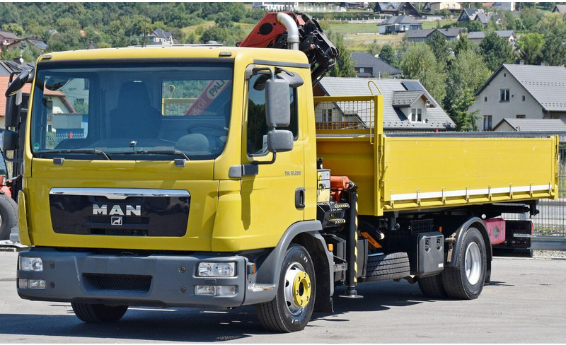 MAN TGL 12.220 - Camion basculantă, Camion cu macara: Foto 4 MAN TGL 12.220 - Camion basculantă, Camion cu macara: Foto 4