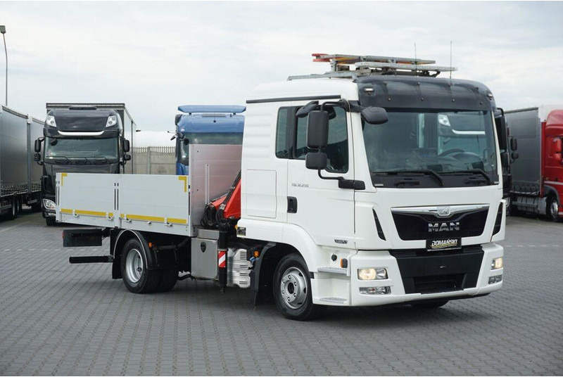 MAN TGL / 12.250 / SKRZYNIOWY + HDS / FASSI F 65 / PILOT - Camion platformă, Camion cu macara: Foto 3 MAN TGL / 12.250 / SKRZYNIOWY + HDS / FASSI F 65 / PILOT - Camion platformă, Camion cu macara: Foto 3
