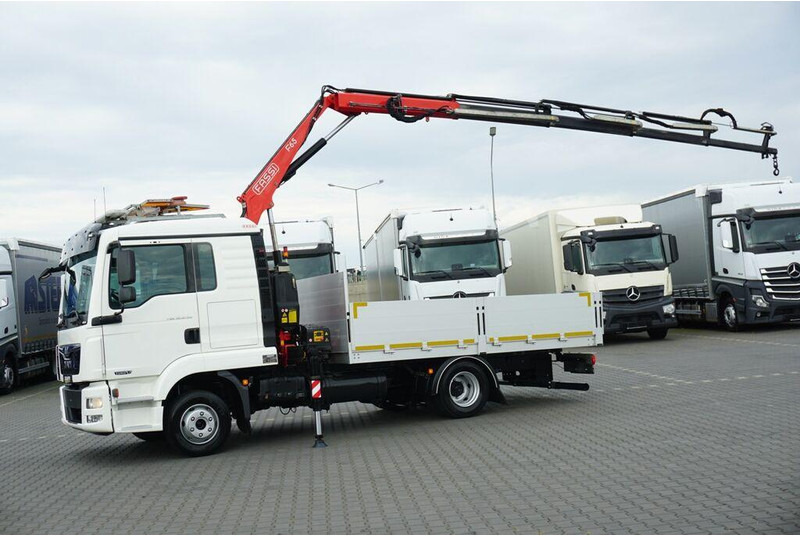 MAN TGL / 12.250 / SKRZYNIOWY + HDS / FASSI F 65 / PILOT - Camion platformă, Camion cu macara: Foto 4 MAN TGL / 12.250 / SKRZYNIOWY + HDS / FASSI F 65 / PILOT - Camion platformă, Camion cu macara: Foto 4