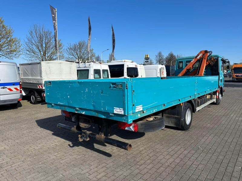 MAN TGL 8.210 - Flatbed truck + crane - Camion platformă, Camion cu macara: Foto 3 MAN TGL 8.210 - Flatbed truck + crane - Camion platformă, Camion cu macara: Foto 3