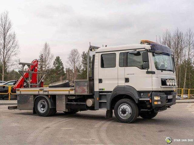 MAN TGM 13.290 4x4 BI FASSI F40B22 Crane Camper - Camion platformă, Camion cu macara: Foto 4 MAN TGM 13.290 4x4 BI FASSI F40B22 Crane Camper - Camion platformă, Camion cu macara: Foto 4