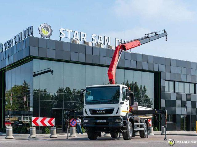 MAN TGM 18.250 4x4 Fassi F215A.0.23 Active HDS Cran - Camion platformă, Camion cu macara: Foto 3 MAN TGM 18.250 4x4 Fassi F215A.0.23 Active HDS Cran - Camion platformă, Camion cu macara: Foto 3