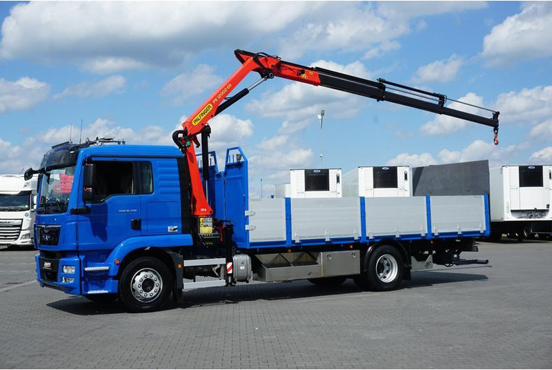MAN TGM / 18.290 / SKRZYNIOWY + HDS + WINDA / PALFINGER PK 12002 / - Camion platformă, Camion cu macara: Foto 3 MAN TGM / 18.290 / SKRZYNIOWY + HDS + WINDA / PALFINGER PK 12002 / - Camion platformă, Camion cu macara: Foto 3