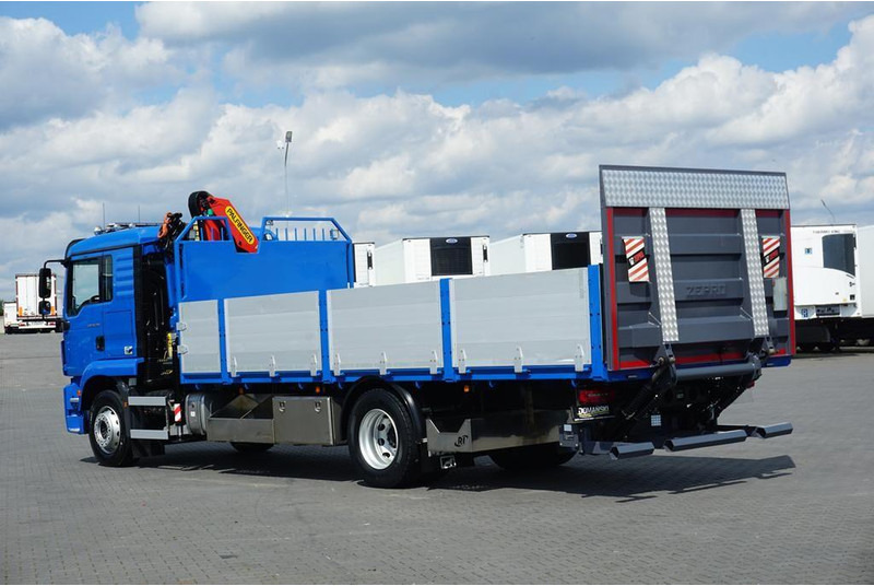 MAN TGM / 18.290 / SKRZYNIOWY + HDS + WINDA / PALFINGER PK 12002 / - Camion platformă, Camion cu macara: Foto 5 MAN TGM / 18.290 / SKRZYNIOWY + HDS + WINDA / PALFINGER PK 12002 / - Camion platformă, Camion cu macara: Foto 5