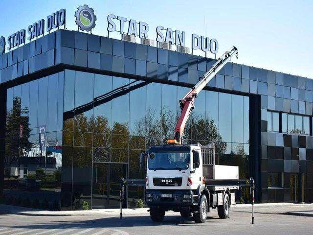 MAN TGM 18.340 4x4 PALFINGER PK 18002 CRANE WINCH - Camion platformă, Camion cu macara: Foto 4 MAN TGM 18.340 4x4 PALFINGER PK 18002 CRANE WINCH - Camion platformă, Camion cu macara: Foto 4