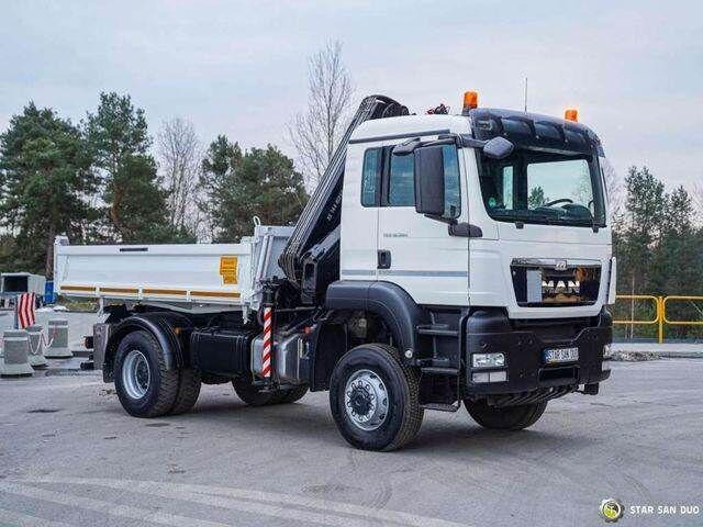 MAN TGS 18.360 4x4 HIAB 144 E-4 Crane Kipper - Camion basculantă, Camion cu macara: Foto 2 MAN TGS 18.360 4x4 HIAB 144 E-4 Crane Kipper - Camion basculantă, Camion cu macara: Foto 2