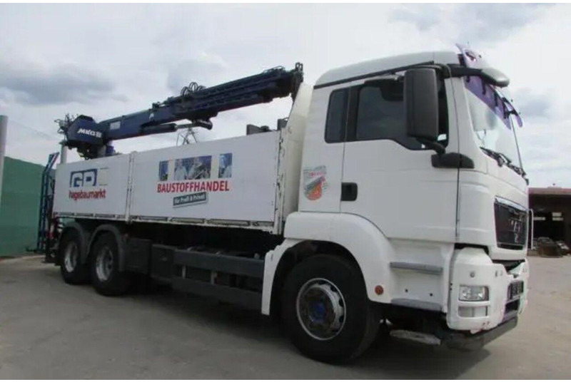 MAN TGS 26.360 - Camion platformă, Camion cu macara: Foto 2 MAN TGS 26.360 - Camion platformă, Camion cu macara: Foto 2