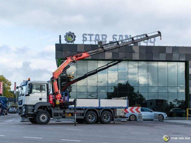 MAN TGS 26.400 6x6 PALFINGER PK 33002 EH Crane Kran - Camion platformă, Camion cu macara: Foto 4 MAN TGS 26.400 6x6 PALFINGER PK 33002 EH Crane Kran - Camion platformă, Camion cu macara: Foto 4
