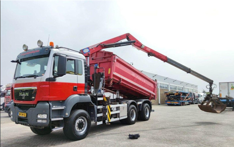 MAN TGS 26.400 - Camion basculantă, Camion cu macara: Foto 5 MAN TGS 26.400 - Camion basculantă, Camion cu macara: Foto 5