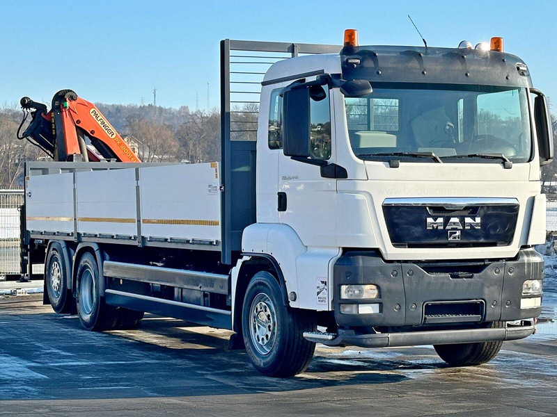 MAN TGS 26.440* PK 18001 - EH A + FUNK* TOPZUSTAND - Camion platformă, Camion cu macara: Foto 3 MAN TGS 26.440* PK 18001 - EH A + FUNK* TOPZUSTAND - Camion platformă, Camion cu macara: Foto 3