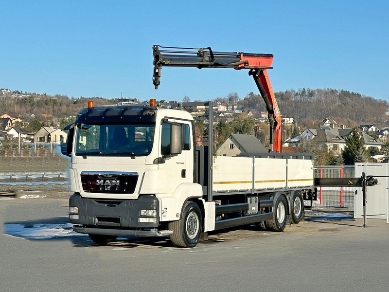 MAN TGS 26.440* PK 18001 - EH A + FUNK* TOPZUSTAND - Camion platformă, Camion cu macara: Foto 2 MAN TGS 26.440* PK 18001 - EH A + FUNK* TOPZUSTAND - Camion platformă, Camion cu macara: Foto 2