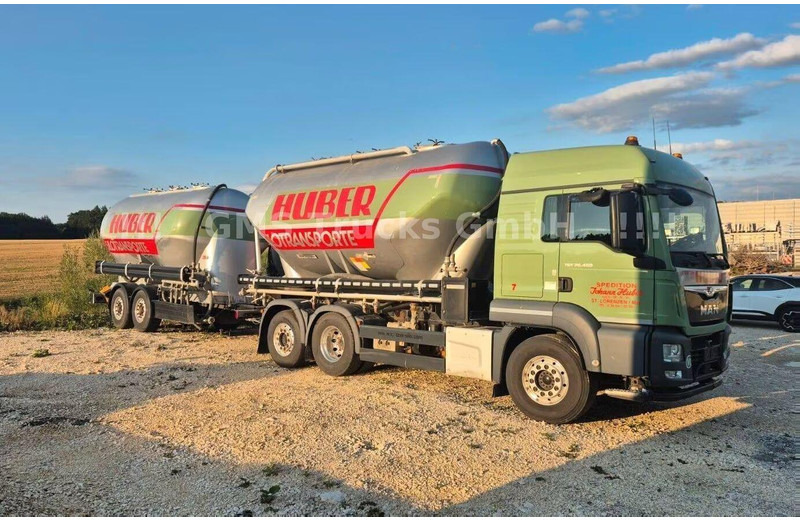 MAN TGS 26.460 - Vacuum truck + trailer - Maşină pentru vidanjări: Foto 1 MAN TGS 26.460 - Vacuum truck + trailer - Maşină pentru vidanjări: Foto 1