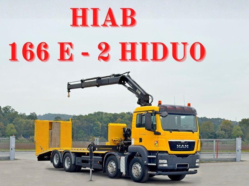 MAN TGS 32.360* HIAB 166 E-2 HIDUO + FUNK* TOP - Maşină de tractare: Foto 1 MAN TGS 32.360* HIAB 166 E-2 HIDUO + FUNK* TOP - Maşină de tractare: Foto 1