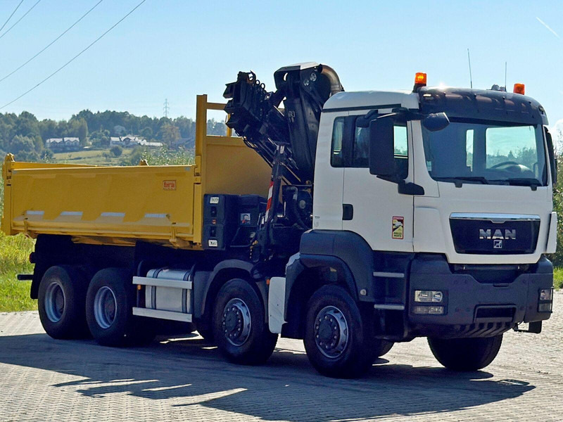 MAN TGS 32.510 * HIAB 288 EP - 5HIDUO/ FUNK * 8x8 - Camion basculantă, Camion cu macara: Foto 4 MAN TGS 32.510 * HIAB 288 EP - 5HIDUO/ FUNK * 8x8 - Camion basculantă, Camion cu macara: Foto 4