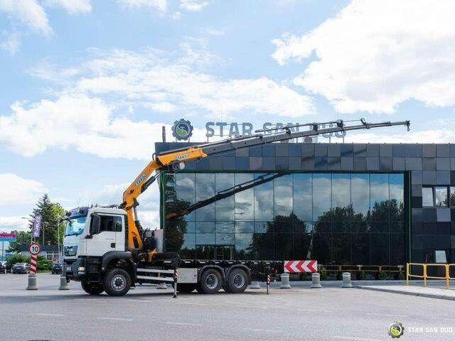 MAN TGS 33.400 6x6 BL EFFER 315/8S HDS Crane 2019 - Camion platformă, Camion cu macara: Foto 3 MAN TGS 33.400 6x6 BL EFFER 315/8S HDS Crane 2019 - Camion platformă, Camion cu macara: Foto 3