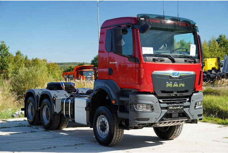 MAN TGS 33.480 / 6x6 / DO ZABUDOWY / FABRYCZNIE NOWY 2025 - Camion şasiu: Foto 3 MAN TGS 33.480 / 6x6 / DO ZABUDOWY / FABRYCZNIE NOWY 2025 - Camion şasiu: Foto 3
