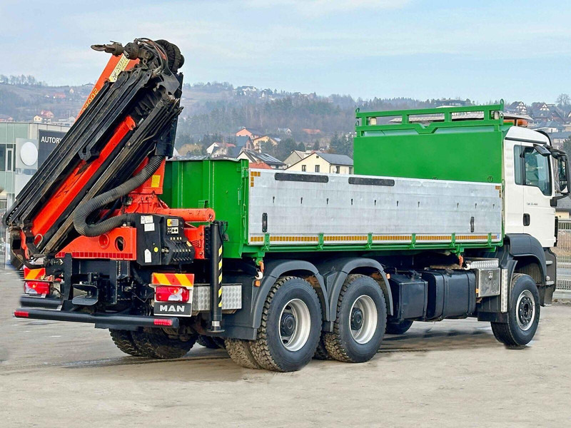 MAN TGS 33.480 - Camion basculantă, Camion cu macara: Foto 5 MAN TGS 33.480 - Camion basculantă, Camion cu macara: Foto 5