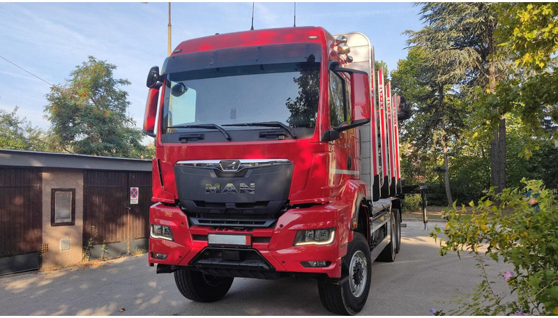MAN TGS 33.520 - Camion forestier, Camion cu macara: Foto 1 MAN TGS 33.520 - Camion forestier, Camion cu macara: Foto 1