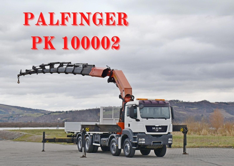 MAN TGS 35.400 - Camion basculantă, Camion cu macara: Foto 1 MAN TGS 35.400 - Camion basculantă, Camion cu macara: Foto 1