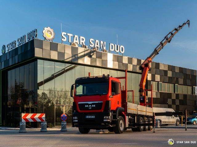 MAN TGS 35.400 - Camion platformă, Camion cu macara: Foto 3 MAN TGS 35.400 - Camion platformă, Camion cu macara: Foto 3