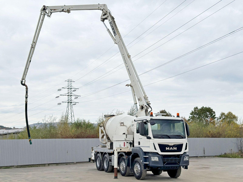 MAN TGS 35.400 / TOPZUSTAND - Autopompă de beton: Foto 3 MAN TGS 35.400 / TOPZUSTAND - Autopompă de beton: Foto 3