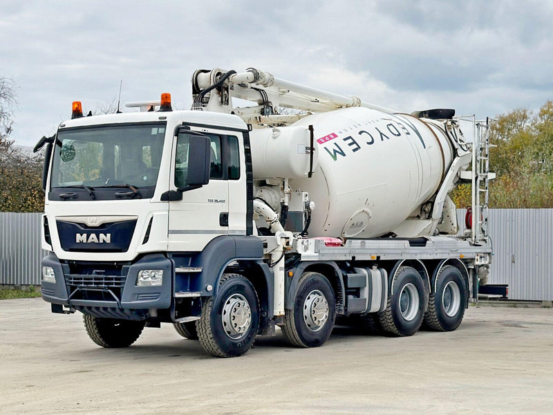 MAN TGS 35.400 / TOPZUSTAND - Autopompă de beton: Foto 2 MAN TGS 35.400 / TOPZUSTAND - Autopompă de beton: Foto 2