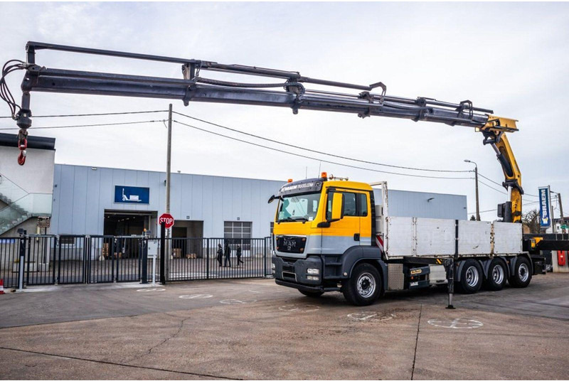 MAN TGS 35.440 8x4 Crane Palfinger PK 42002-SH - Camion platformă, Camion cu macara: Foto 2 MAN TGS 35.440 8x4 Crane Palfinger PK 42002-SH - Camion platformă, Camion cu macara: Foto 2