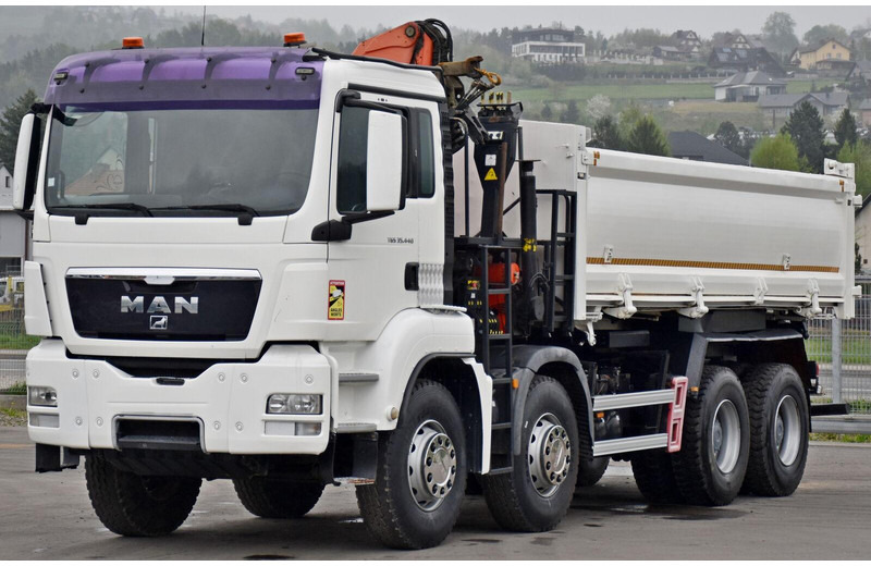 MAN TGS 35.440 * KIPPER 5,80m + KRAN * TOPZUSTAND - Camion basculantă, Camion cu macara: Foto 5 MAN TGS 35.440 * KIPPER 5,80m + KRAN * TOPZUSTAND - Camion basculantă, Camion cu macara: Foto 5