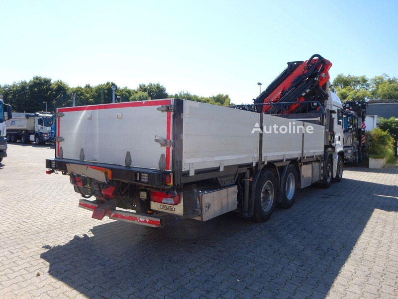 MAN TGS 35.480 - Flatbed + crane - Camion platformă, Camion cu macara: Foto 3 MAN TGS 35.480 - Flatbed + crane - Camion platformă, Camion cu macara: Foto 3