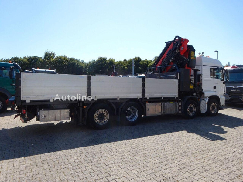 MAN TGS 35.480 - Flatbed + crane - Camion platformă, Camion cu macara: Foto 5 MAN TGS 35.480 - Flatbed + crane - Camion platformă, Camion cu macara: Foto 5