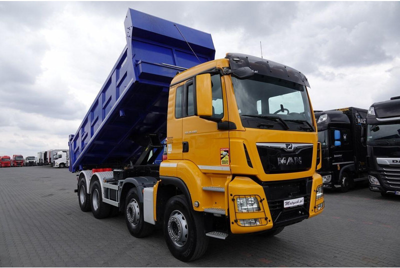 Camion basculantă MAN TGS 35.500 / 8x4 / WYWROTKA / HYDROBURTA / BORDMATIK / NAVI / 20: Foto 10