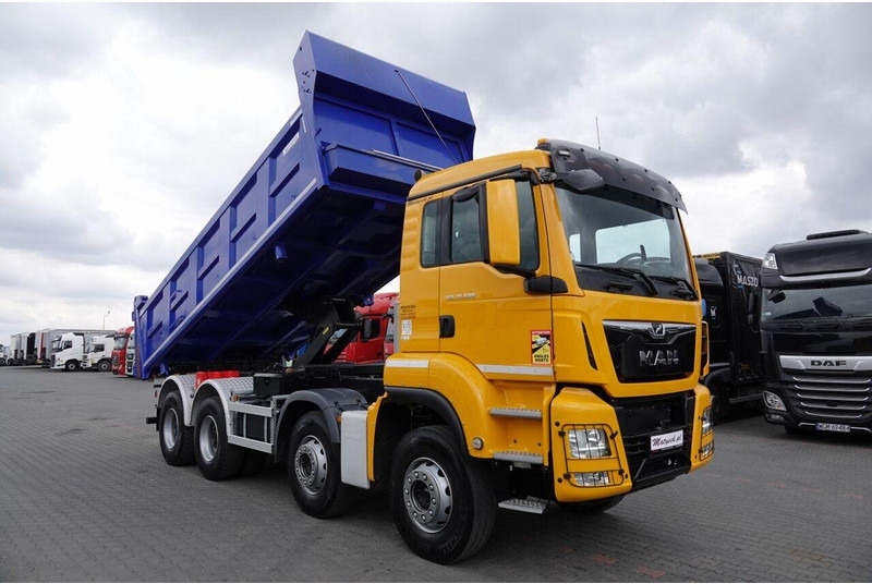 Camion basculantă MAN TGS 35.500 / 8x4 / WYWROTKA / HYDROBURTA / BORDMATIK / NAVI / 20: Foto 8