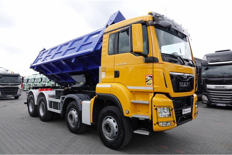 Camion basculantă MAN TGS 35.500 / 8x4 / WYWROTKA / HYDROBURTA / BORDMATIK / NAVI / 20: Foto 17