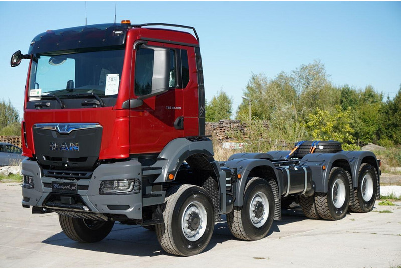 MAN TGS 41.480 / 8X8 / DO ZABUDOWY / FABRYCZNIE NOWY 2025 - Camion şasiu: Foto 1 MAN TGS 41.480 / 8X8 / DO ZABUDOWY / FABRYCZNIE NOWY 2025 - Camion şasiu: Foto 1