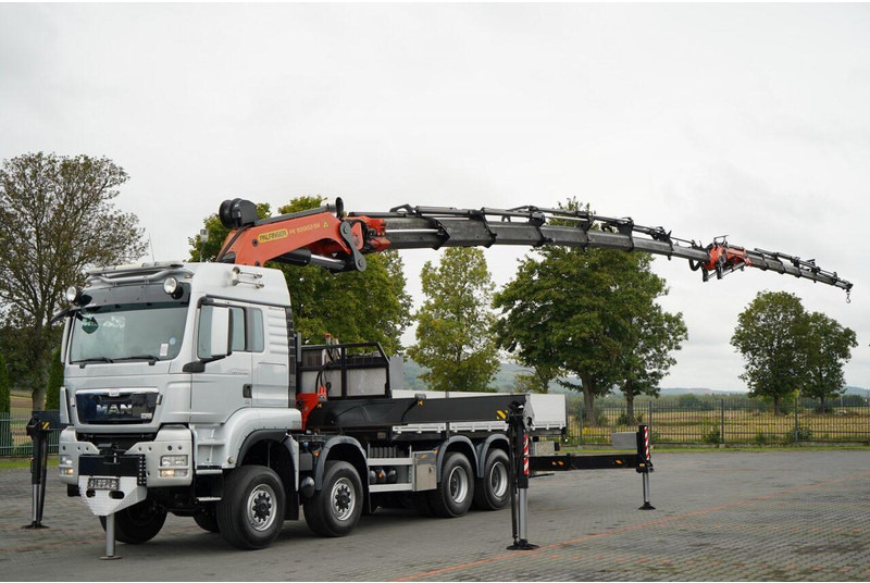MAN TGS 41.480 - Camion platformă, Camion cu macara: Foto 3 MAN TGS 41.480 - Camion platformă, Camion cu macara: Foto 3