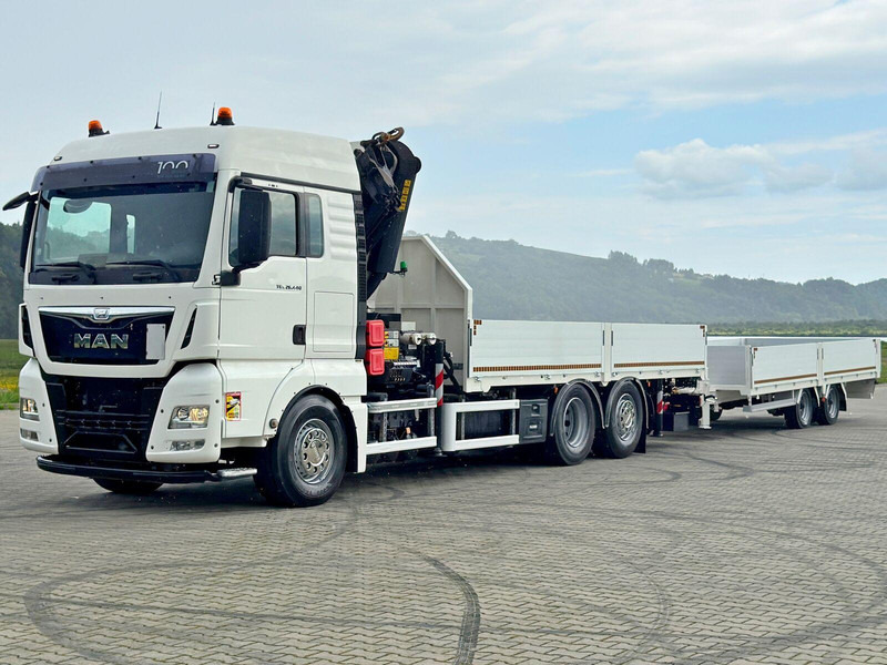 MAN TGX 26.440 * PK 41002-EH E + FUNK + Anhänger*TOP - Camion platformă: Foto 3 MAN TGX 26.440 * PK 41002-EH E + FUNK + Anhänger*TOP - Camion platformă: Foto 3