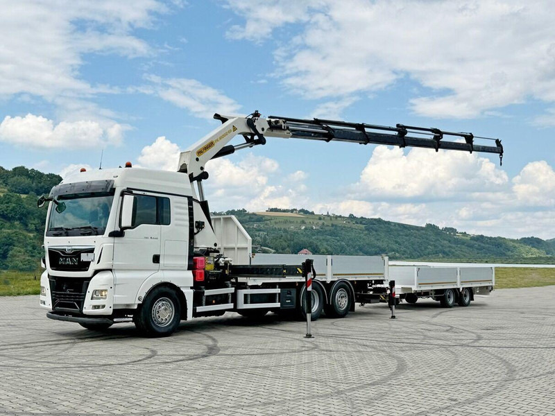 MAN TGX 26.440 * PK 41002-EH E + FUNK + Anhänger*TOP - Camion platformă, Camion cu macara: Foto 2 MAN TGX 26.440 * PK 41002-EH E + FUNK + Anhänger*TOP - Camion platformă, Camion cu macara: Foto 2