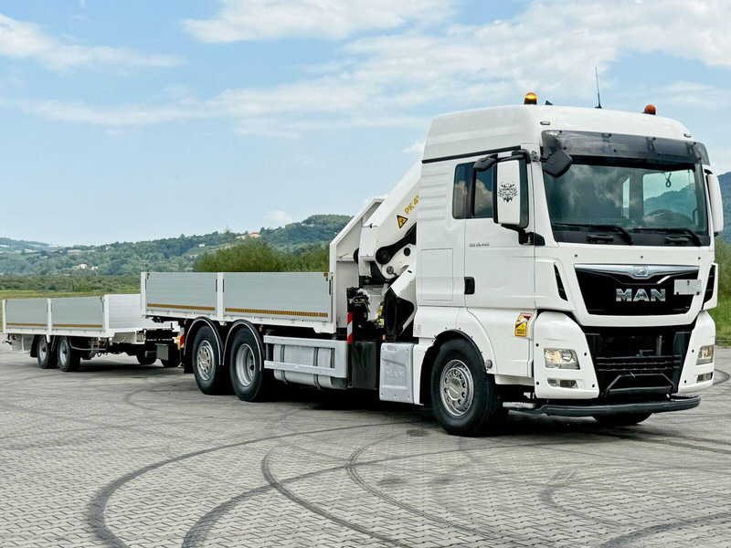 MAN TGX 26.440 * PK 41002-EH E + FUNK + Anhänger*TOP - Camion platformă, Camion cu macara: Foto 3 MAN TGX 26.440 * PK 41002-EH E + FUNK + Anhänger*TOP - Camion platformă, Camion cu macara: Foto 3