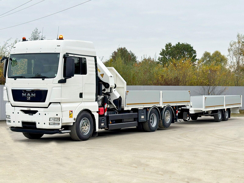 MAN TGX 26.440 * PK 41002-EH + FUNK + Anhänger*TOP - Camion platformă, Camion cu macara: Foto 3 MAN TGX 26.440 * PK 41002-EH + FUNK + Anhänger*TOP - Camion platformă, Camion cu macara: Foto 3