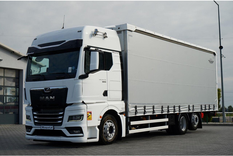 MAN TGX 26.470 / 6x2 / FIRANKA / SOLÓWKA / 6x2 / 120 m3 / OŚ PODNOSZ - Camion cu prelată: Foto 1 MAN TGX 26.470 / 6x2 / FIRANKA / SOLÓWKA / 6x2 / 120 m3 / OŚ PODNOSZ - Camion cu prelată: Foto 1