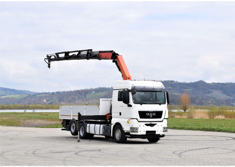 MAN TGX 26.480 - Camion platformă, Camion cu macara: Foto 2 MAN TGX 26.480 - Camion platformă, Camion cu macara: Foto 2