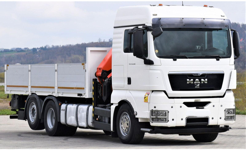 MAN TGX 26.480 - Camion platformă, Camion cu macara: Foto 3 MAN TGX 26.480 - Camion platformă, Camion cu macara: Foto 3