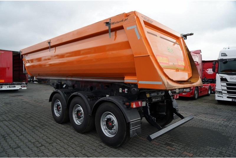 Meiller KIPPER WYWROTKA 26 m3 / STALOWA / RYNNA WANNA HP / OŚ PODNOSZON - Semiremorcă basculantă: Foto 3 Meiller KIPPER WYWROTKA 26 m3 / STALOWA / RYNNA WANNA HP / OŚ PODNOSZON - Semiremorcă basculantă: Foto 3