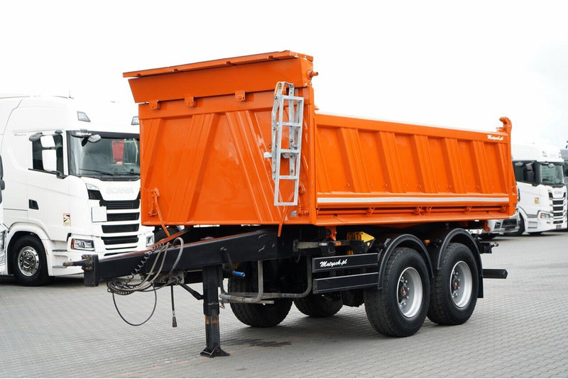 Meiller WYWROTKA 3 STRONNA / PRZYCZEPA TANDEM / OŚ PODNOSZONA / SAF - Remorcă basculantă: Foto 4 Meiller WYWROTKA 3 STRONNA / PRZYCZEPA TANDEM / OŚ PODNOSZONA / SAF - Remorcă basculantă: Foto 4